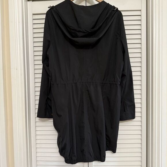 J. Jill Fit Black Light Weight
Windbreaker Full Zip Cinch Waist Jacket - Picture 7 of 10